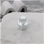 YINETTECH 1 Clé de Retrait de Vis d'écrou de Roue Antivol T40004-ABC3 ABC-3/14PT 29,1 X 23,4 Mm Compatible avec VW pour Le Retra