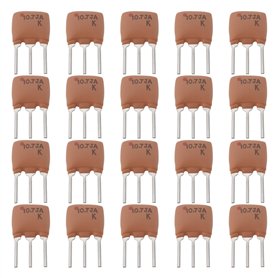 YINETTECH 20 Pièces Oscillateur à Cristal à Filtre Céramique 10