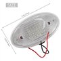 Wobekuy Lampe LED 12 V avec interrupteur pour camping-car ou bateau Annexe Blanc