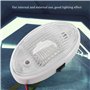 Wobekuy Lampe LED 12 V avec interrupteur pour camping-car ou bateau Annexe Blanc