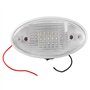 Wobekuy Lampe LED 12 V avec interrupteur pour camping-car ou bateau Annexe Blanc
