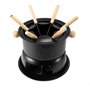 Micvtve Ensemble à fondue au chocolat pour fondue multifonction en acier au carbone pour crème glacée au chocolat avec fromage c