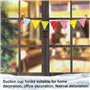 sourcingmap 20pcs Ventouses Anti-collision Transparente en Caoutchouc pour Verre Bureau Maison Coussinet Suspension à Ventouse 2