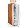 Onmancy Portable Mini Métronome Mécanique, Métronome Universel Pour Piano Guitare Ukulélé Violon et Chromatique