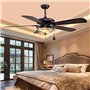 Ocnvlia Ensemble de chaînes pour ventilateur de plafond en bronze de 2 pièces, rallonge pour pendentif une chaîne décorative pou