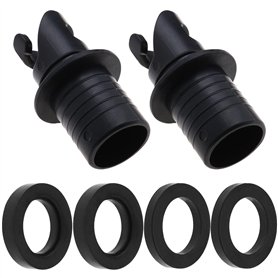 VGOL 2 Set Connecteur de Valve d'air de Kayak Connecteur de Tuyau Pompe de Kayak Adaptateur de Valve d'air Remplacement pour Bat