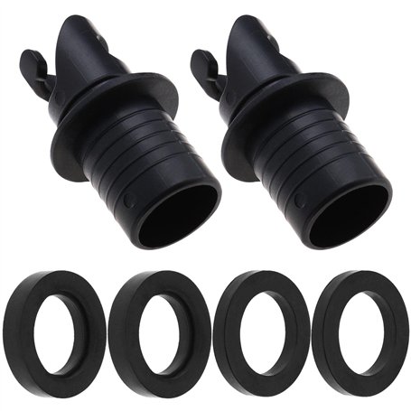 VGOL 2 Set Connecteur de Valve d'air de Kayak Connecteur de Tuyau Pompe de Kayak Adaptateur de Valve d'air Remplacement pour Bat