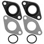 VGOL 2 Jeux de Joints d'admission de Carburateur Joints de Collecteur d'admission avec Joint Torique Remplacement pour 50 CC 70