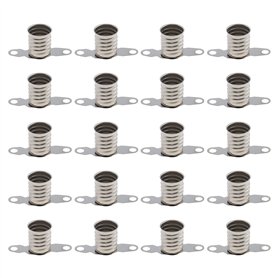 VGOL E10 Socle de Douille pour Ampoules LED - Accessoires Électriques pour Expériences Scolaires et Fabrication de Jouets - 20 P