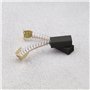 VGOL 2 Paires de Balais de Charbon Moteur Compatible avec Hitachi Compatible avec Makita Compatible avec Milwaukee Compatible av