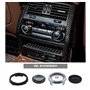 VGOL Capuchon du Bouton de l'interrupteur de Température 61319393931 Compatible avec BMW Série 5 F07 F10 F11/ Série 6 F06 F12 F1