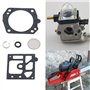 VGOL Diaphragme de Carburateur pour Tronçonneuse Kit de Réparation Compatible avec Solo 634 639 641 644 645 651 662 667 Kit de R