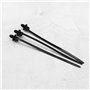 VGOL 20pcs Attaches de Câble en Nylon Attaches à Glissière Enveloppes Clip 170mm x 4.8mm pour l'industrie de la Construction Fam