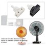 VGOL 4pcs 250V 10A Interrupteur à Bouton-poussoir Miniature Interrupteur à Bouton-poussoir Bouton-poussoir de Commande Marche/ar