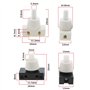 VGOL 4pcs 250V 10A Interrupteur à Bouton-poussoir Miniature Interrupteur à Bouton-poussoir Bouton-poussoir de Commande Marche/ar