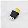 VGOL 1 interrupteur de prise de force, mécanique, bouton poussoir, manuel, jaune, compatible avec John Deere L120 L130 D140 D150
