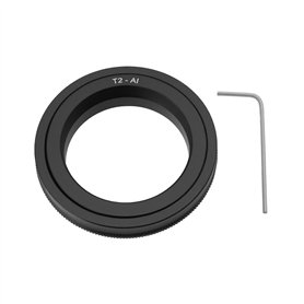 VGOL Adaptateur D'objectif D'appareil Photo T2-AI Clé Filetée M42 Compatible avec Nikon AF D850 D810 D800 D750 D700 D610 D3100 D