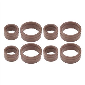 VGOL 8 Pièces Kit de Joints de Climatisation Joint Torique D'étanchéité Joint de Compresseur Diamètre Intérieur 10