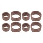VGOL 8 Pièces Kit de Joints de Climatisation Joint Torique D'étanchéité Joint de Compresseur Diamètre Intérieur 10
