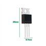 VGOL 20PCS Transistors NPN MJE3055T TO-220 10A 60V 75 W 29 x 9,7mm pour Commutation de Puissance Et Amplificateurs à Usage Génér