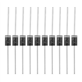 VGOL Lot de 50 Diodes de Redressement à Barrière Schottky SR3200 (S3200) DO-201 200 V 3 A 57