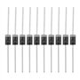 VGOL Lot de 50 Diodes de Redressement à Barrière Schottky SR3200 (S3200) DO-201 200 V 3 A 57