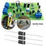 VGOL Schottky Lot de 50 diodes redresseurs de barrière SR3200 (S3200) DO-201 200 V 3 A 57,4 x 4,9 mm haute efficacité pour appar
