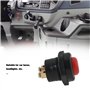 VGOL 2X Interrupteurs à Bouton-Poussoir pour Voiture 12 V 25 A Interrupteur de Klaxon Bouton-Poussoir Momentané Pièce de Rechang