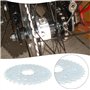VGOL 1 Pignon de Vélo Motorisé 32T 135 Mm Kit de Montage de Pignon à 9 Trous Compatible avec Vélo Motorisé 49cc 50cc 66cc 80cc