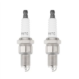 VGOL 2pcs Bougies Allumage pour Tondeuse à Gazon NGK BPR4ES 97226 Filetage 14 Mm Adaptées Aux Petits Moteurs Outils de Jardin To