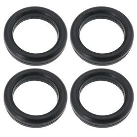 VGOL Lot de 4 Supports d'échappement pour Silencieux de Voiture en Caoutchouc EPDM Diamètre Extérieur de 70 Mm Diamètre Intérieu