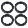 VGOL Lot de 4 Supports d'échappement pour Silencieux de Voiture en Caoutchouc EPDM Diamètre Extérieur de 70 Mm Diamètre Intérieu