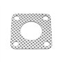 VGOL Joint de Silencieux de Collecteur d'échappement 68 * 68 * 1.5mm Joint de Moteur 15263-12370 Compatible avec Kubota Moteur 1