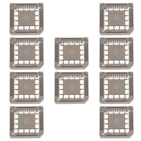VGOL Lot de 10 Supports PLCC SMT 72-7615 44 Voies Pas de 2