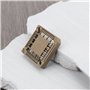 VGOL Lot de 10 Supports PLCC SMT 72-7615 44 Voies Pas de 2,54 Mm Montage en Surface pour Circuits Imprimés Et électroniques
