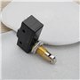 VGOL Lot de 2 micro-interrupteurs à piston à rouleau 12 mm 1NO + 1NC Z-15GQ22-B pour circuits de contrôle AC DC