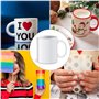 Oidnvay 70 PièCes Film Emballage RéTractable par Sublimation 5X10 Pouces Film RéTractable Transfert Chaleur Sacs D'Emballage RéT