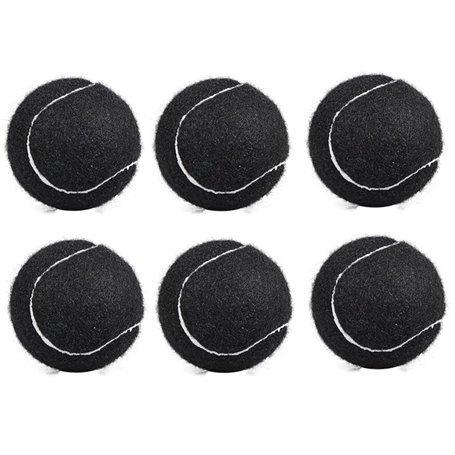 Micvtve 6 PièCes SéRies/Paquet Balles de Tennis Balles D'EntraîNement éLastiques RéSistantes à l'usure 66Mm Dames DéButants Prat
