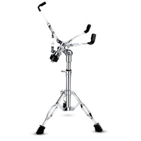 Qezodsx Trépied de tambour de concert - Trépied réglable - Double entretoise pour 8 à 14 tambours - Tambour à languette en acier