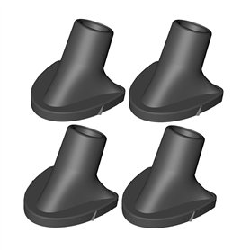 Erpmlyo Lot de 4 Pieds de Rechange pour Support de Sac de Golf Pieds de Sac de Golf Remplacement pour Sac de Golf Pièces de Rech