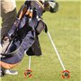 Erpmlyo Lot de 4 Pieds de Rechange pour Support de Sac de Golf Pieds de Sac de Golf Remplacement pour Sac de Golf Pièces de Rech