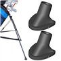 Erpmlyo Lot de 4 Pieds de Rechange pour Support de Sac de Golf Pieds de Sac de Golf Remplacement pour Sac de Golf Pièces de Rech