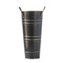 BOFRHME 2 Pièces Porte-Parapluie en Métal Support de Seau de Fleurs Françaises Seau de Parapluie de Sol Support de Rangement de
