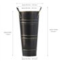 BOFRHME 2 Pièces Porte-Parapluie en Métal Support de Seau de Fleurs Françaises Seau de Parapluie de Sol Support de Rangement de 