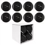 BOFRHME 8 Balles de Tennis Walker pour Pieds de Meubles et Protection du Sol, Revêtement en Feutre Robuste et