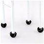BOFRHME 8 Balles de Tennis Walker pour Pieds de Meubles et Protection du Sol, Revêtement en Feutre Robuste et