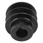 Giilayky Poulie à Courroie en V AléSage Double Rainure pour Moteurs 168F 170F GX110 GX120 GX160 GX200 7HP ATV Go Kart
