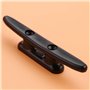 Giilayky 6 PièCes Taquet de Bateau Noir Taquets de Taquets de Quai de Bateau Taquet de Canoë Taquets en Nylon de 4 Pouces pour A