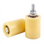 2PCS 50X70Mm PP en Acier Plat Roulement une Rouleaux Roue de Guidage 6201 M12 Vis pour Porte Coulissante éLectrique
