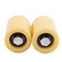 2PCS 50X70Mm PP en Acier Plat Roulement une Rouleaux Roue de Guidage 6201 M12 Vis pour Porte Coulissante éLectrique